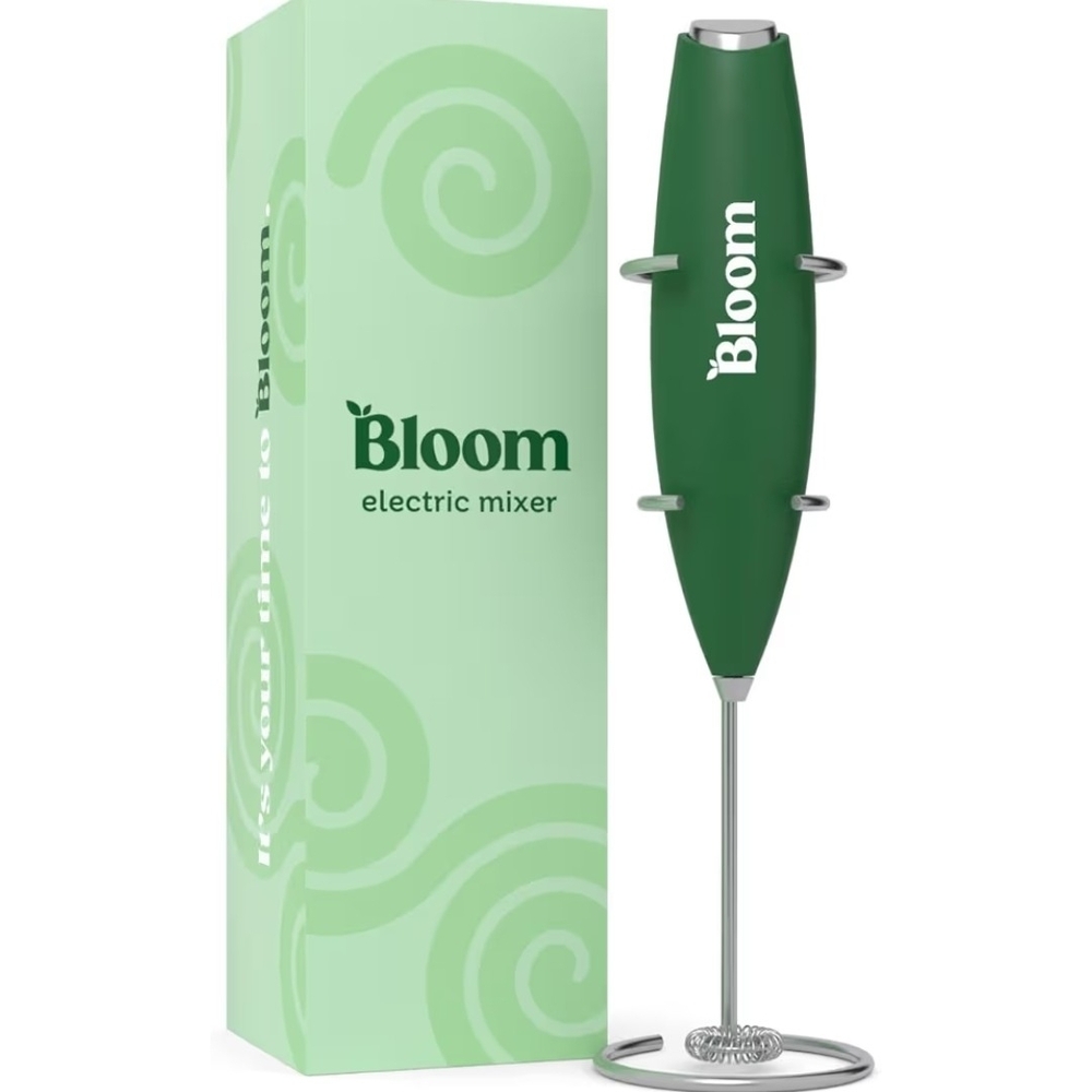 🔥4/$20 Bloom Hand Mixer Or Frother NEW -Green ***BATTERIES NOT INCLUDED***